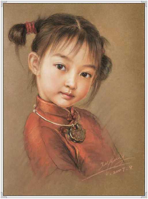 现代女画家徐小稀人物油画作品