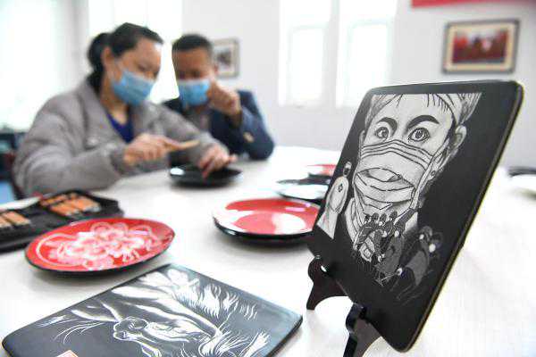 河北石家庄：高邑县刻瓷技艺