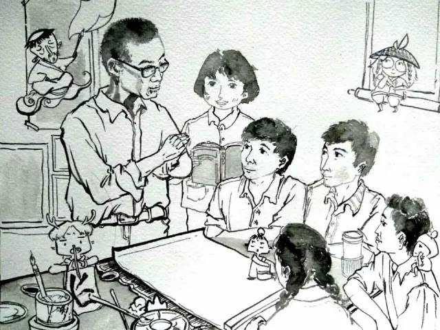 美师｜还没有电脑的年代，潘天寿们用什么「课件」上课？