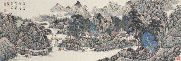 刘铜成精品画展开幕：厚积薄发，无师自通画胸中丘壑