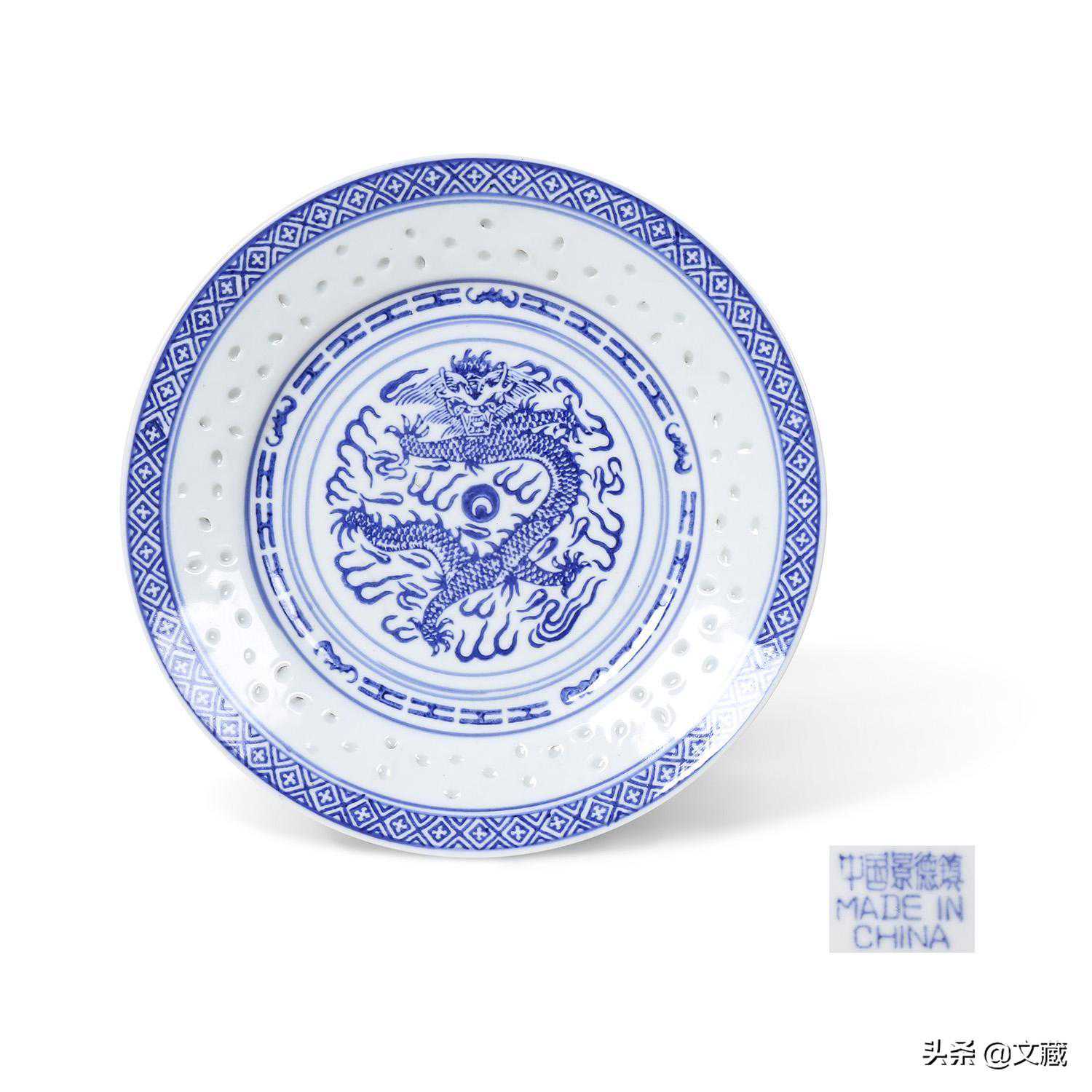 青花玲珑瓷，玲珑与青花的强强联合，景德镇第四大名瓷