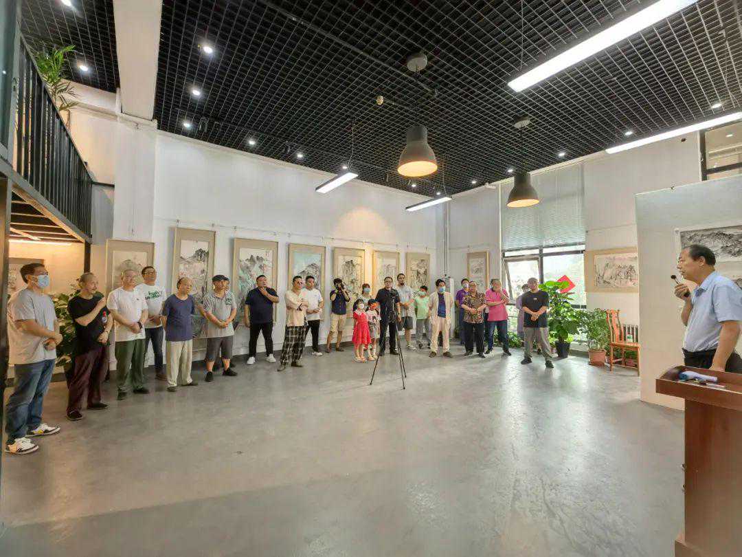 高锡恒山水精品展