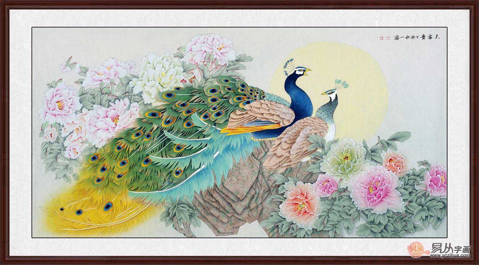 朋友结婚送什么合适 高颜值的花鸟画是人们的最爱