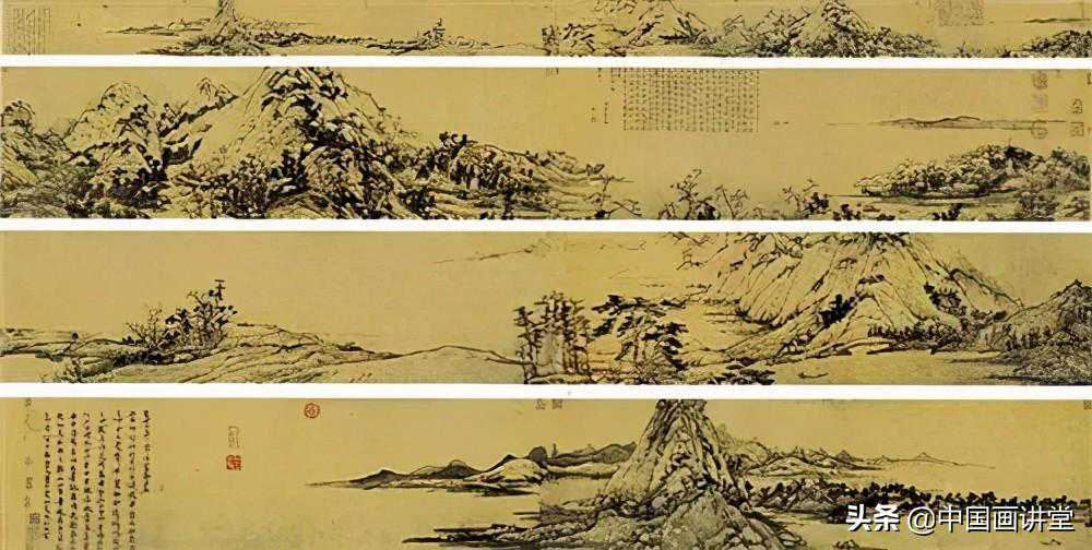 浅绛山水和山水画的分类