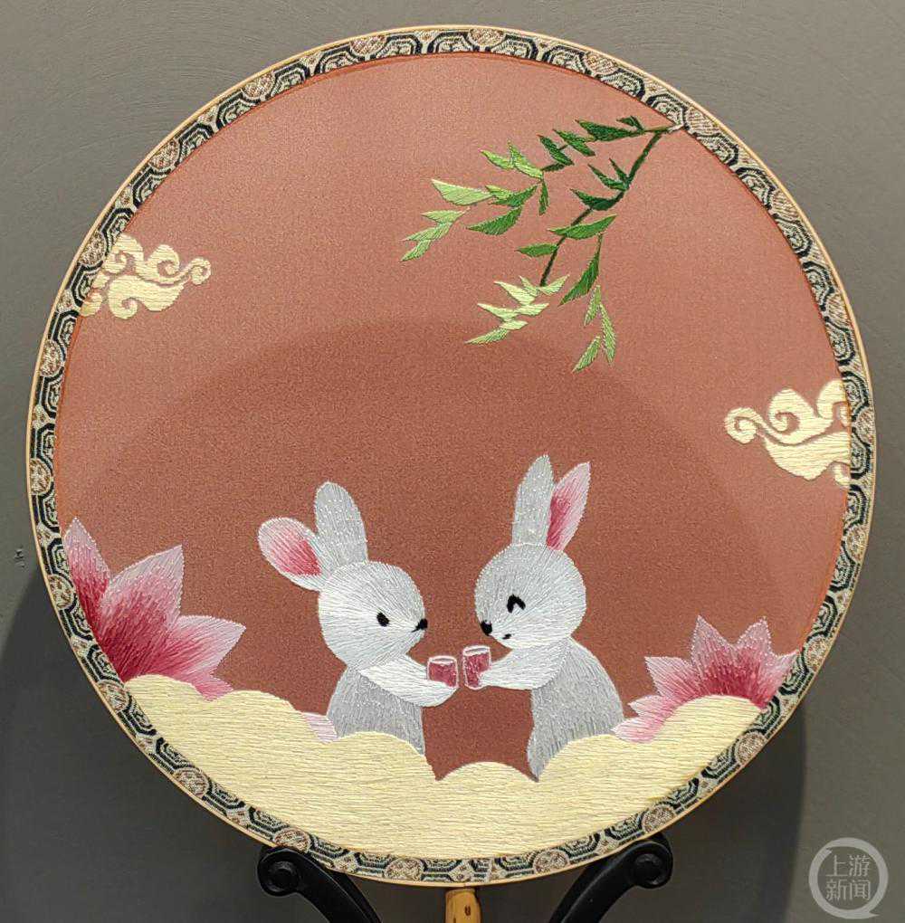 兔年说兔 | 他用一针一线绣出“瑞兔迎祥”