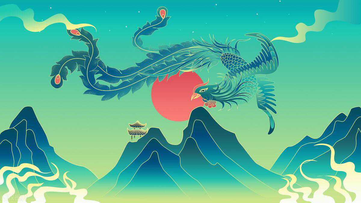 凤凰从神话飞向人间的象征寓意