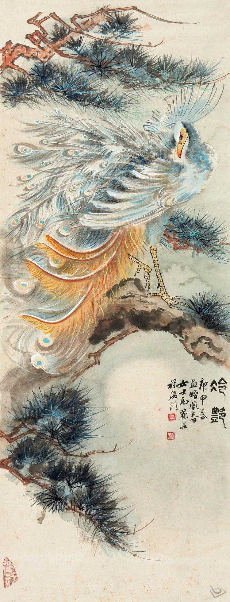 区丽庄：国画名家的妻子，亦是名家