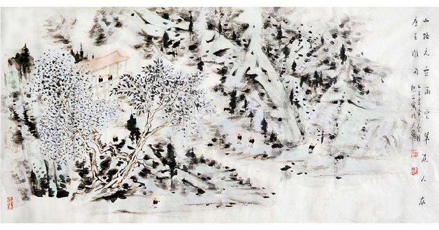 在院子中独静——记画家刘默公