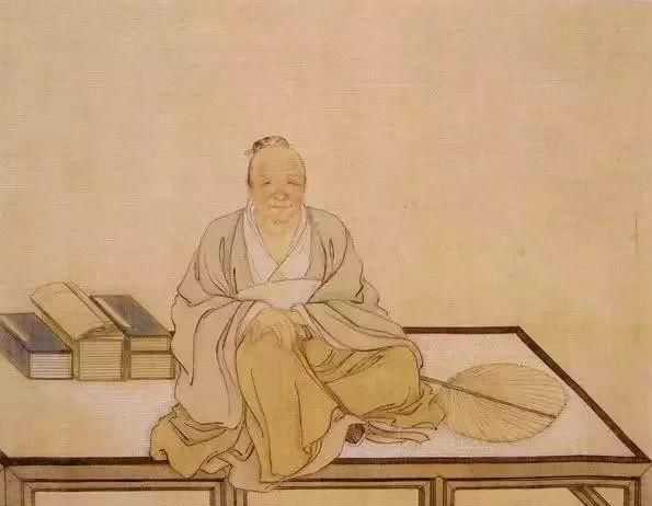 元代画家倪瓒山水树林绘画作品赏析