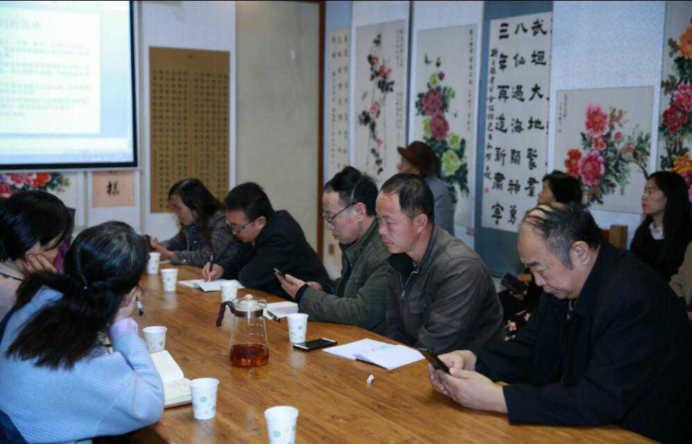 河北肃宁诗词协会在大墨堂举办杨茂东诗词创作漫谈