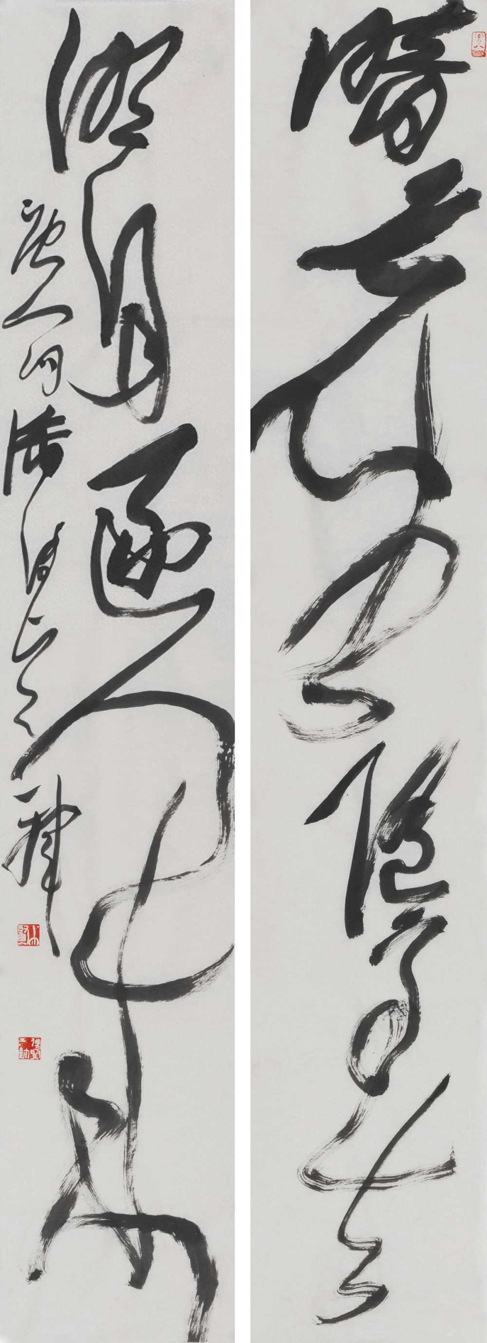 潘传贤书法艺术，专攻狂草，独具特色