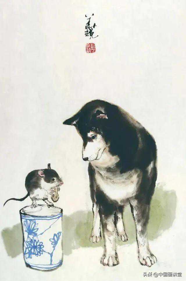 这组水墨小画，趣味浓浓