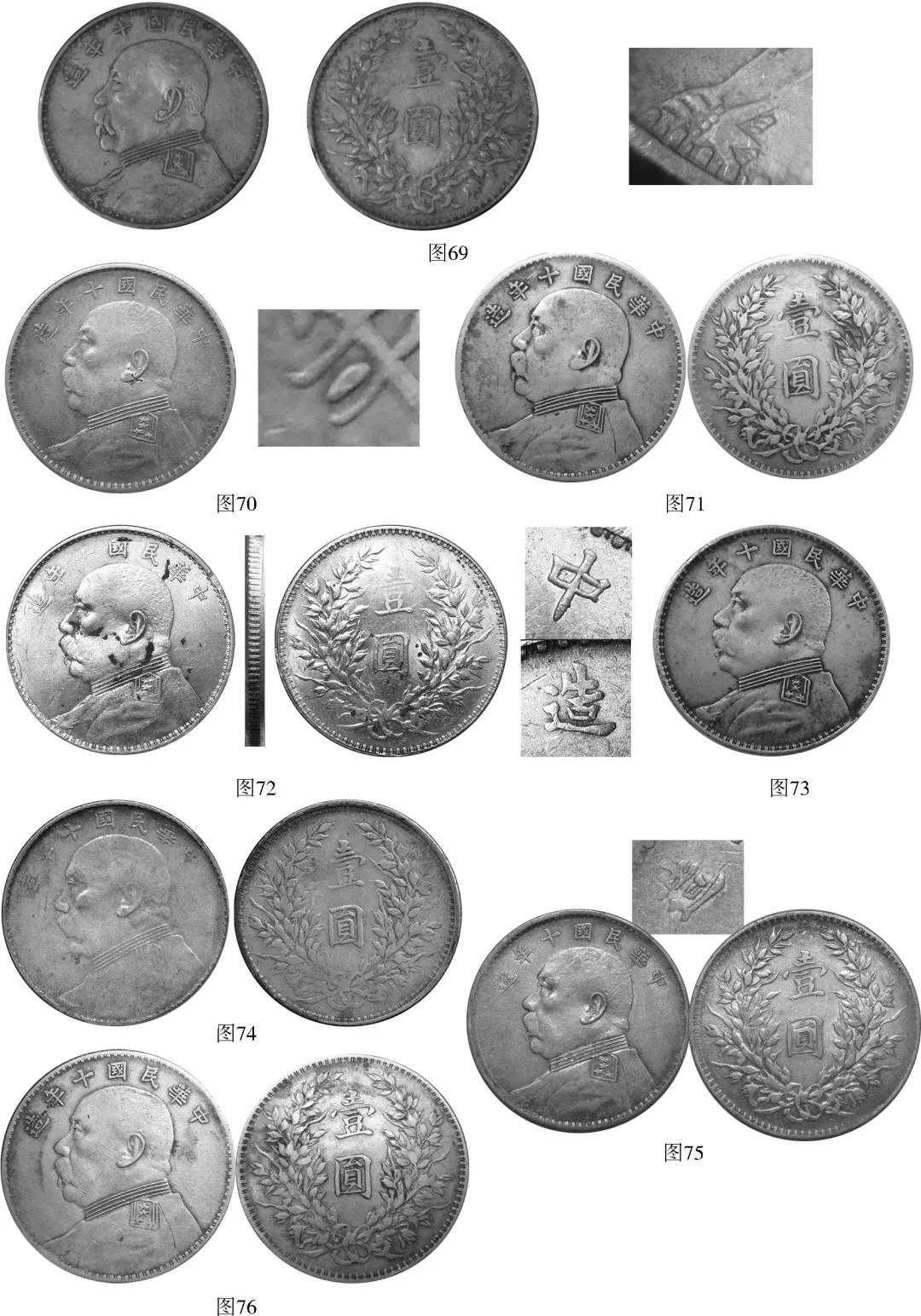 袁世凯像机制壹圆银币版别考略