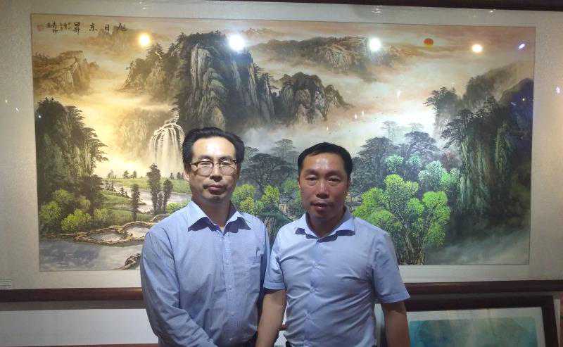 林忠明：墨香四溢舞春风