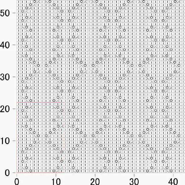 30款棒针镂空花样，星点，树叶，条纹图案都有！织女们收藏