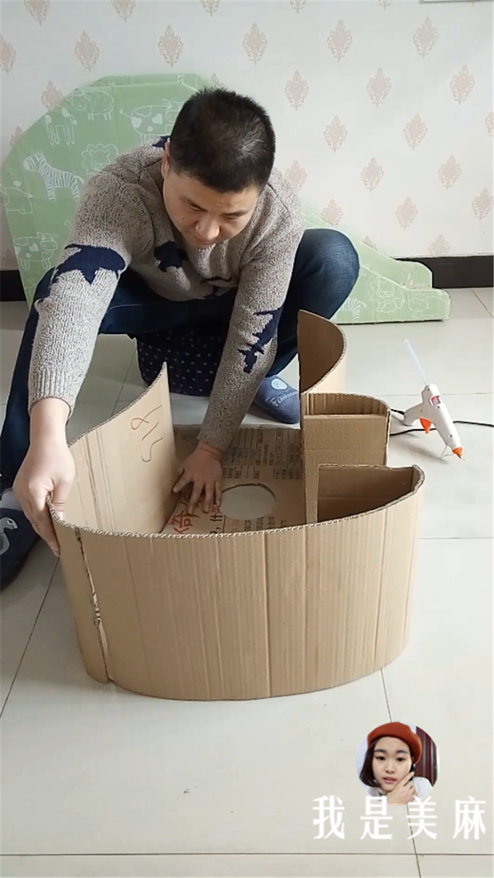 抖音上非常火的纸箱恐龙，最详细的教程，一看就会，先收藏了